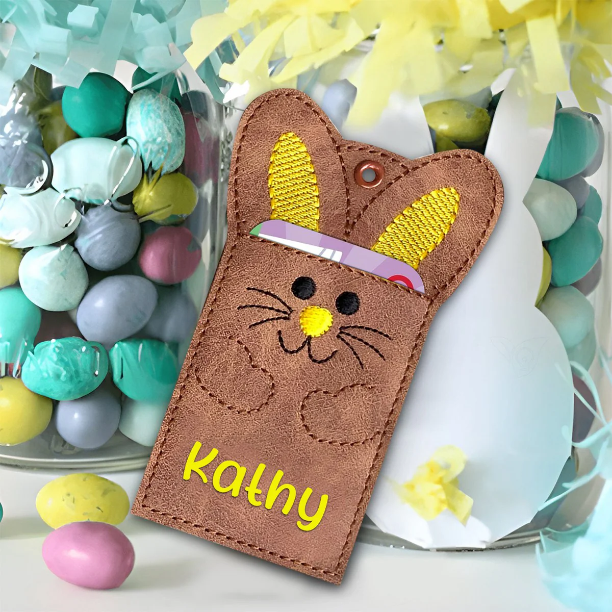 Personalized Easter Gift Card Holders, Personalized Gift Card Holders, Easter Basket Filler - Image 3