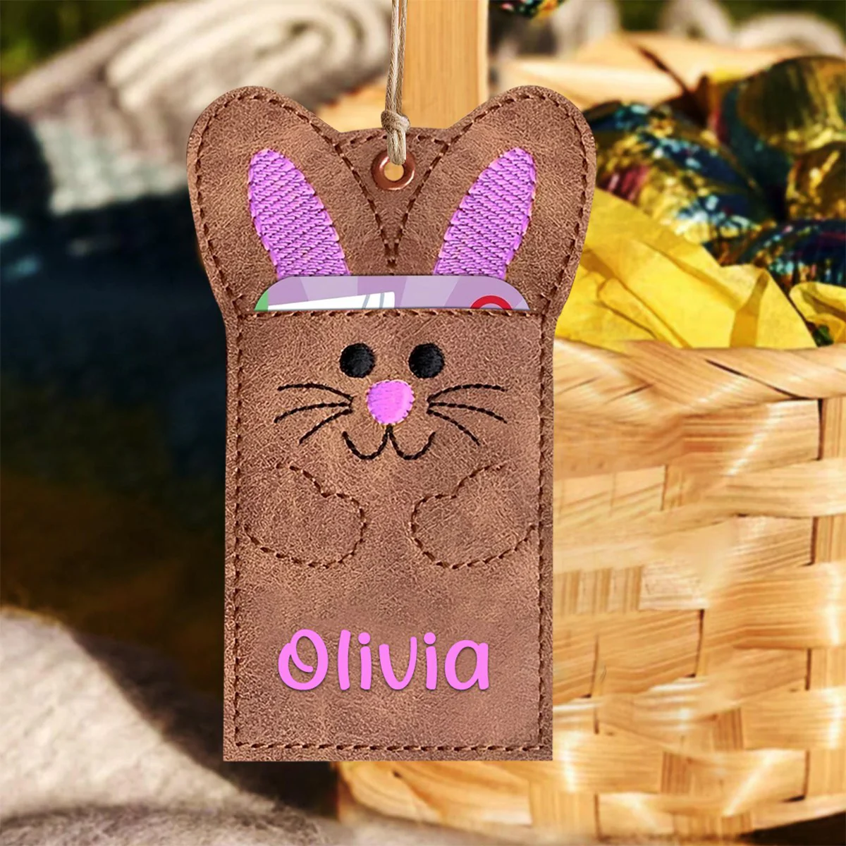 Personalized Easter Gift Card Holders, Personalized Gift Card Holders, Easter Basket Filler - Image 7