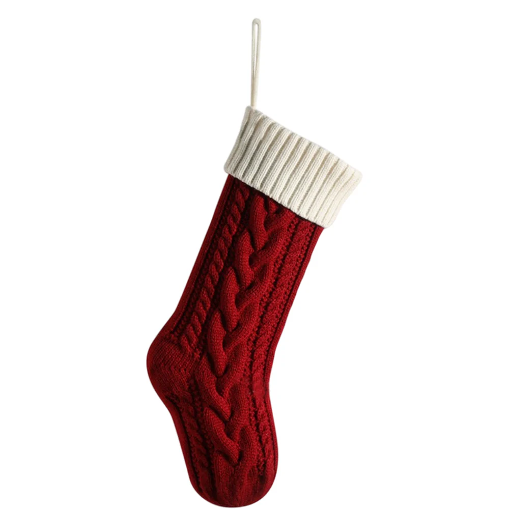 Personalized Embroidered  Knitted Christmas Stockings - Image 21
