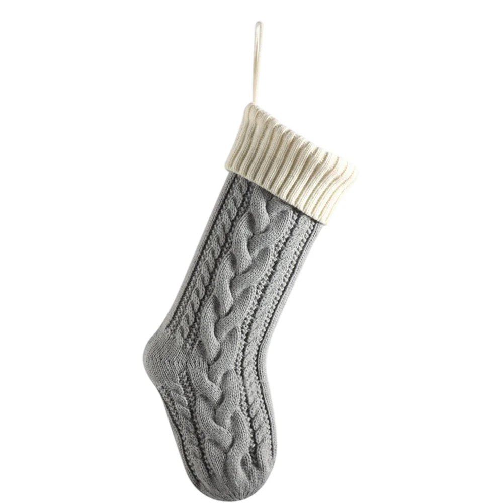 Personalized Embroidered  Knitted Christmas Stockings - Image 23