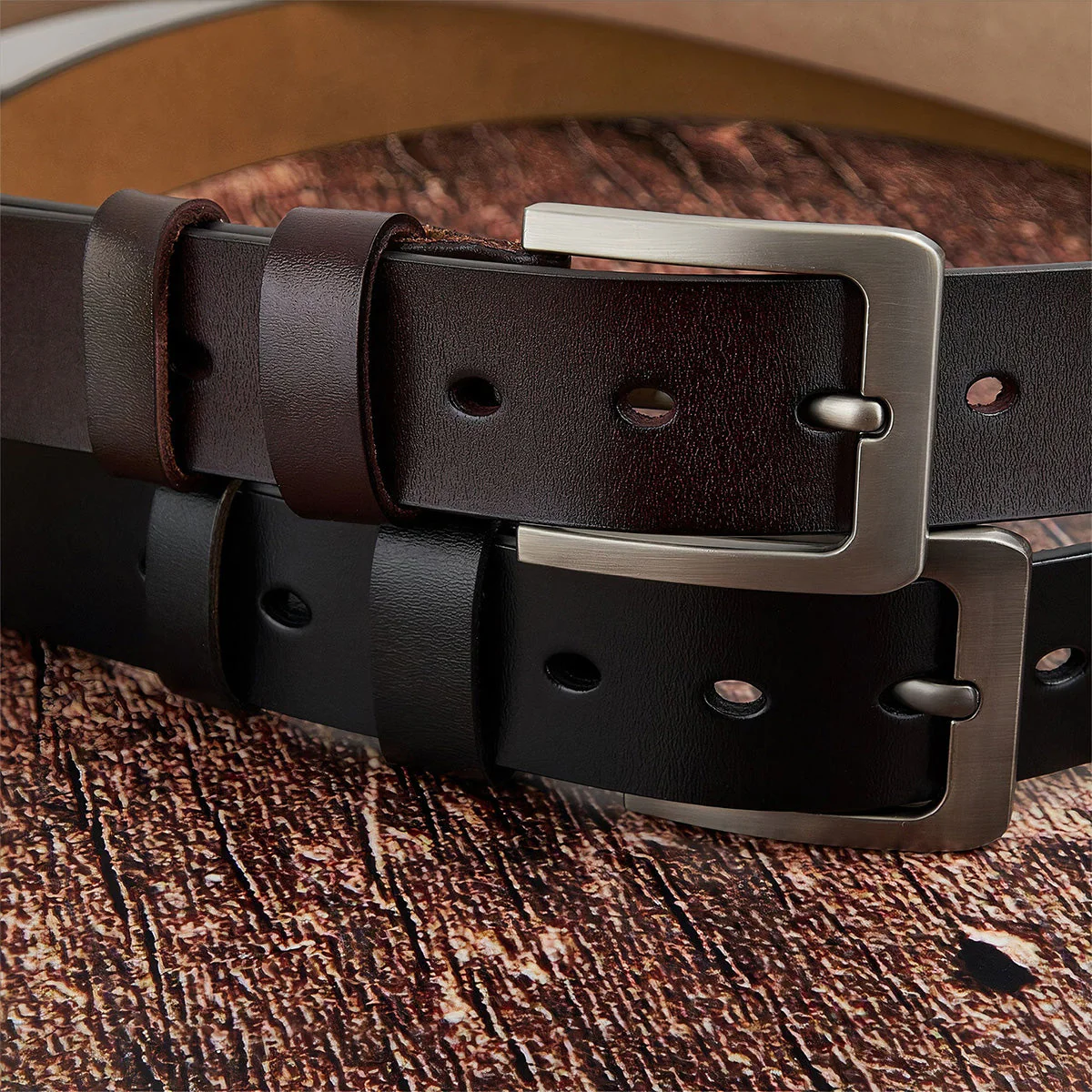 Personalized Engraved Leather Belt-Carved leather belt - Valentine's Day Gift- Anniversary Gift - Image 4