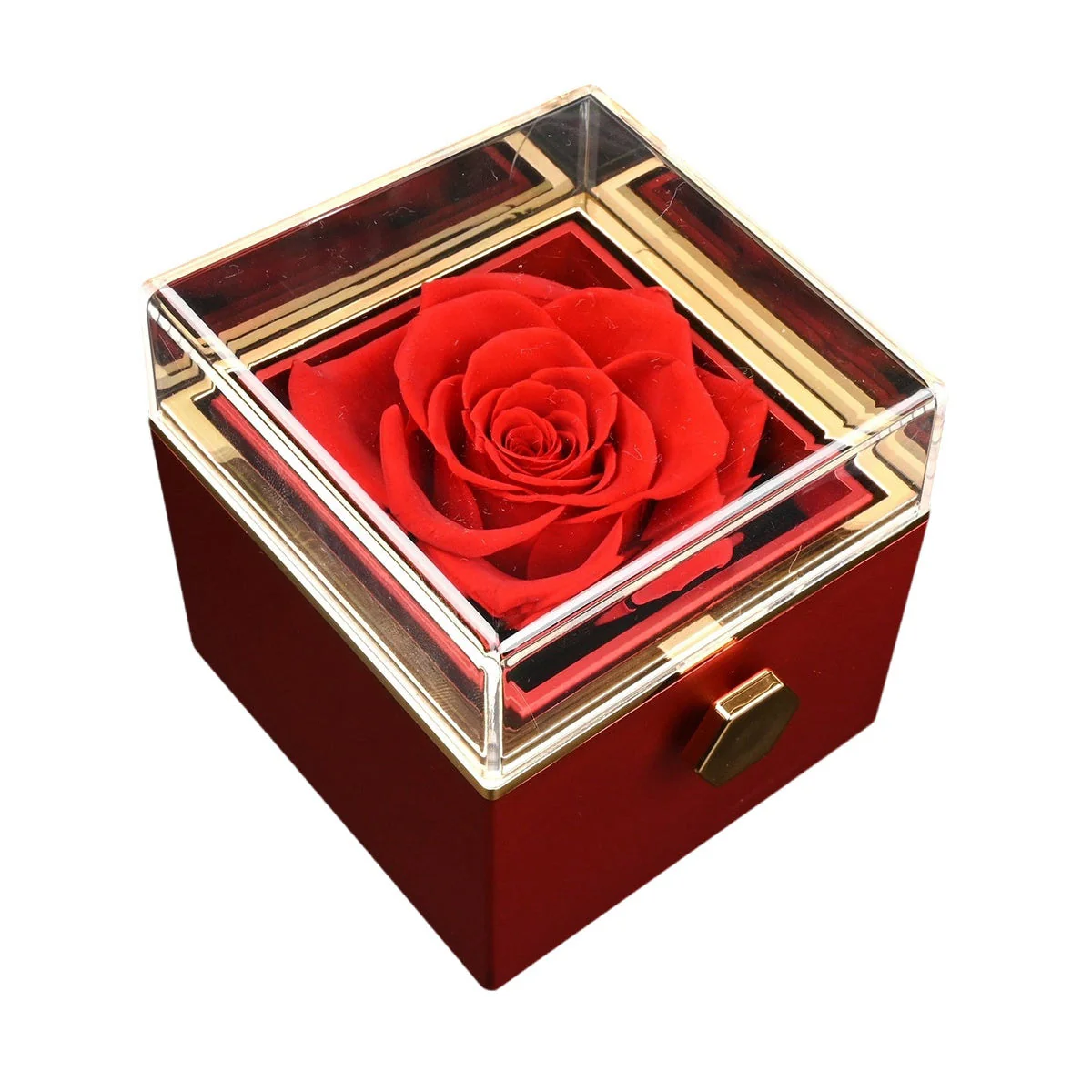Personalized Engraved Necklace & Eternal Rose Box - Image 5