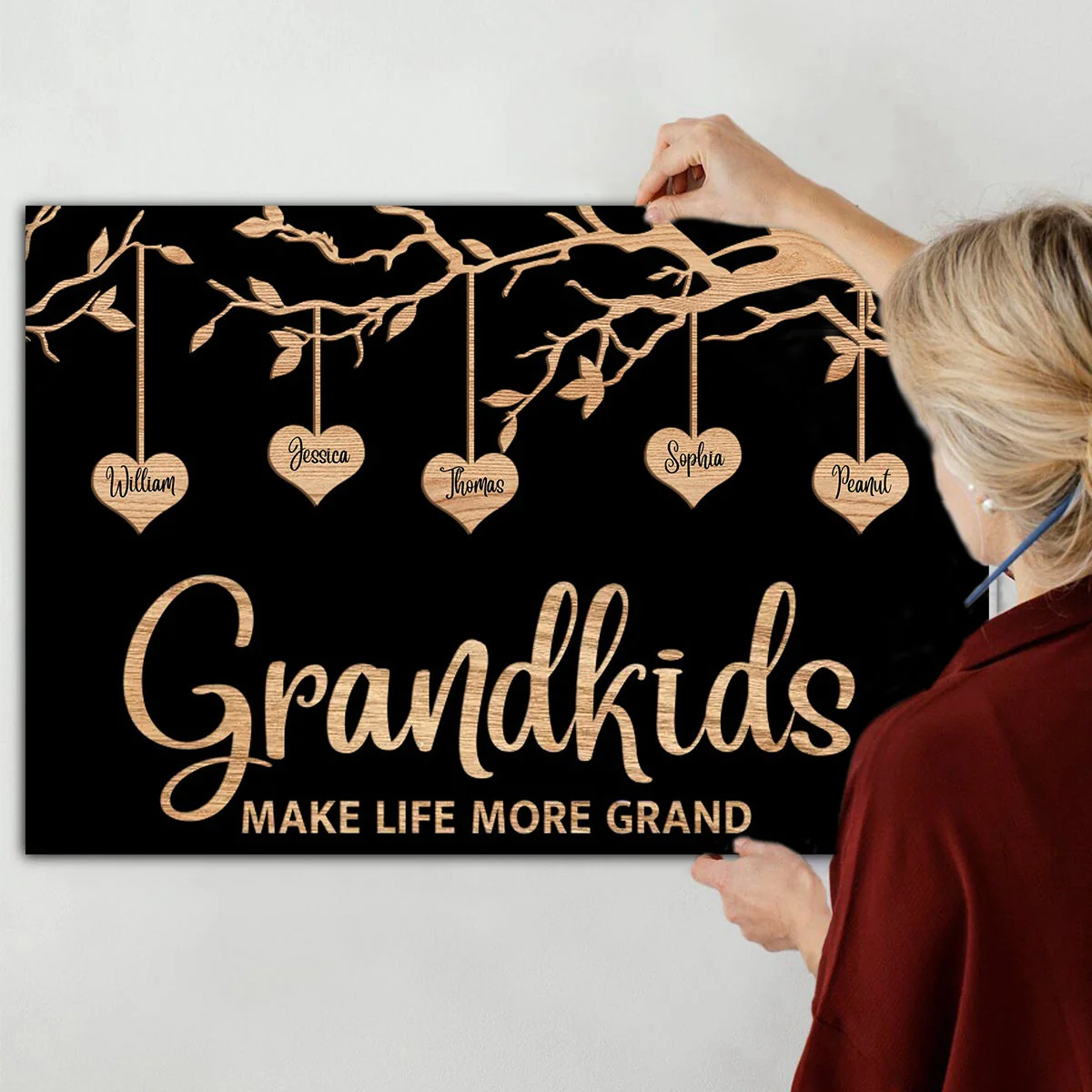 Personalized Family Love Poster- Gift for Parents, Grandparents, or Siblings - Image 3