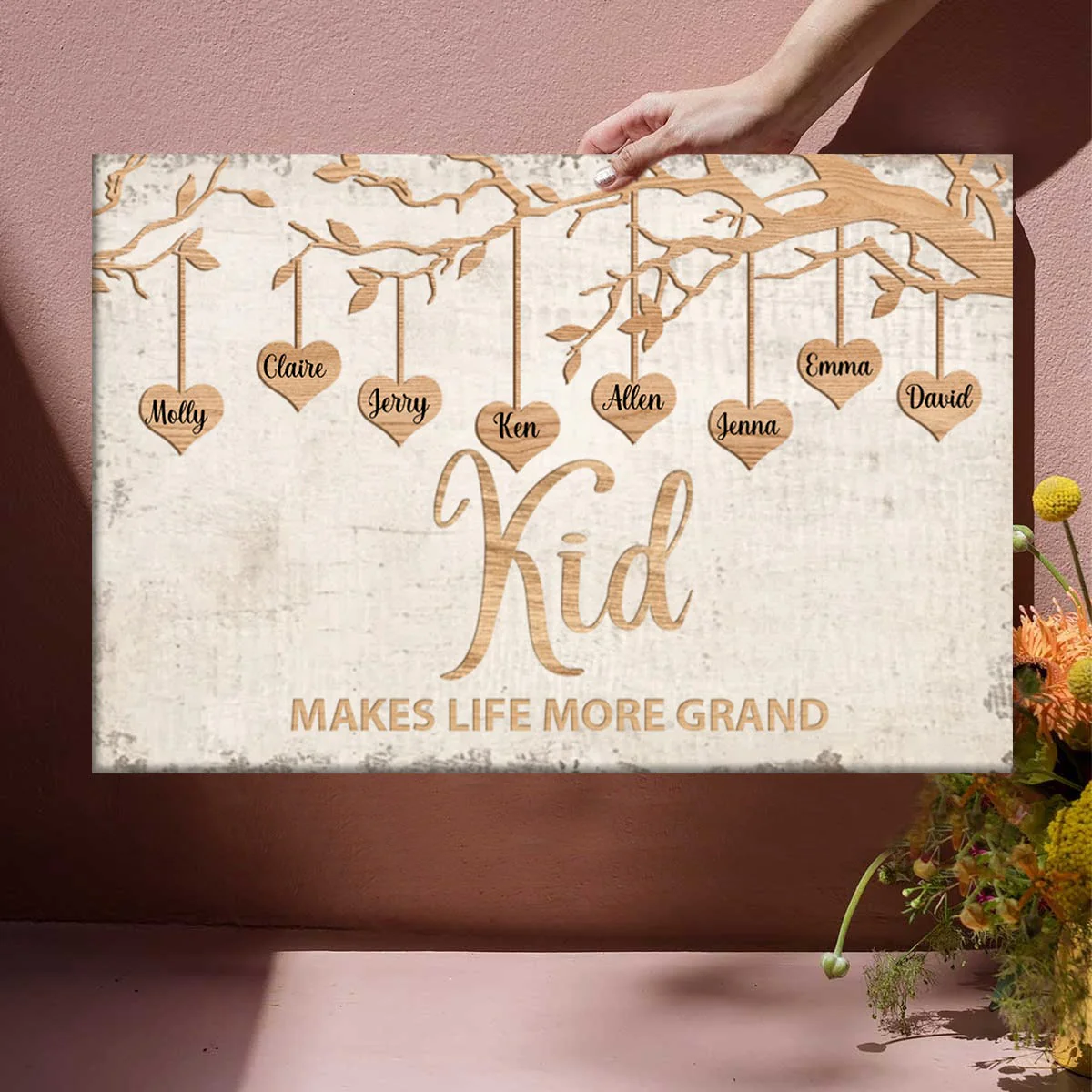 Personalized Family Love Poster- Gift for Parents, Grandparents, or Siblings - Image 4