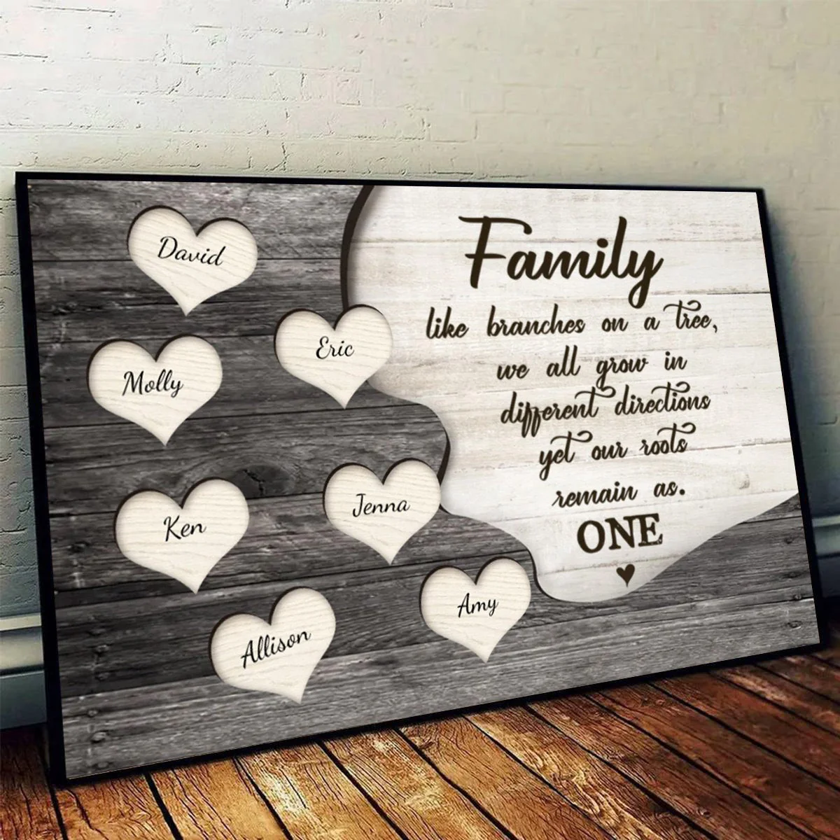 Personalized Family Name Sign, Gift for Parents - Image 5