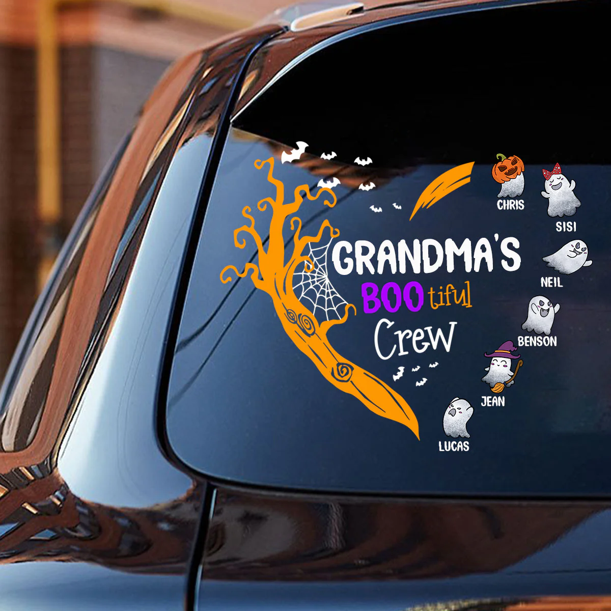 Personalized Family's Bootiful Crew Decal - Image 3