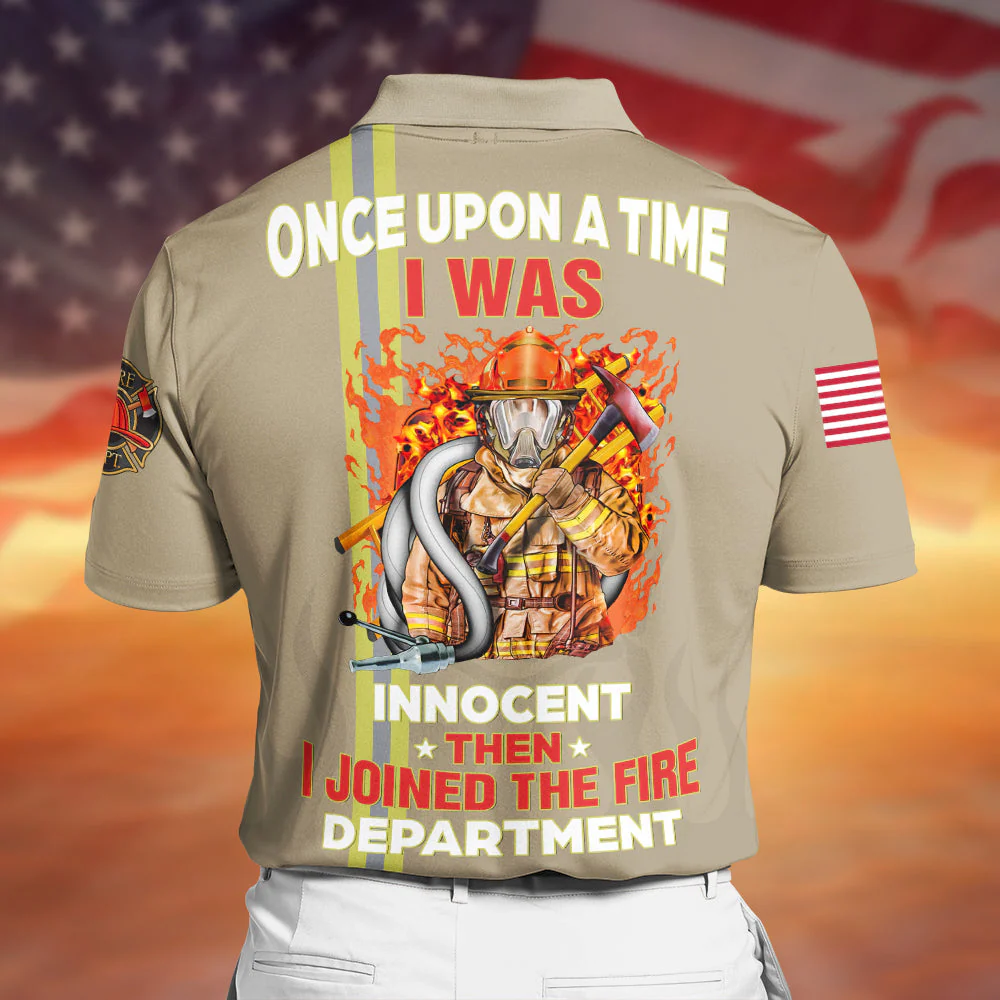 Personalized Firefighter Polo Shirt - Image 6
