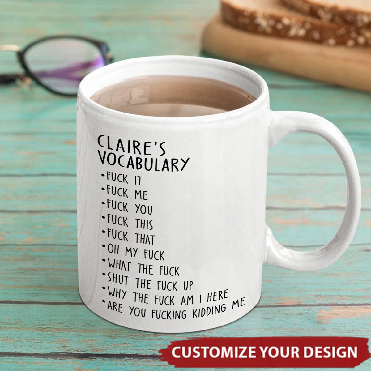 Personalized Funny Mug - Custom Job Title - Fun Gifts For Coworker, Friends, Boss, Nurse - Image 4
