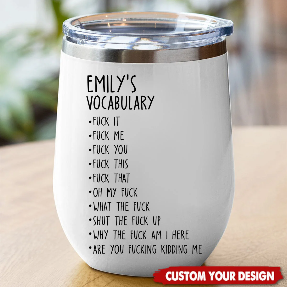 Personalized Funny Wine Tumble - Custom Job Title - Fun Gifts For Coworker, Friends, Boss, Nurse - Image 5