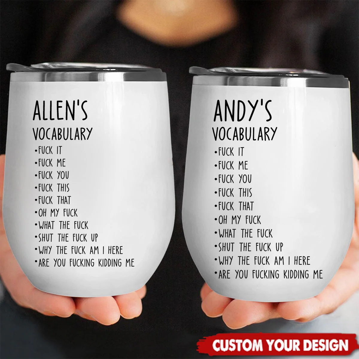 Personalized Funny Wine Tumble - Custom Job Title - Fun Gifts For Coworker, Friends, Boss, Nurse - Image 6