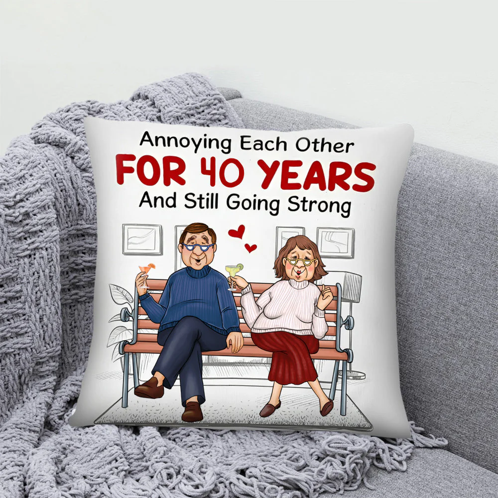 Personalized Gift For Couple Annoying Each Other Pillow - Image 3