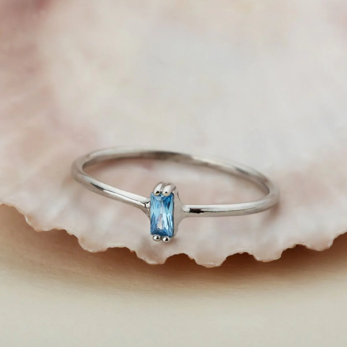Personalized Gift For Grandma Mom Family Birthstone Ring - Image 6
