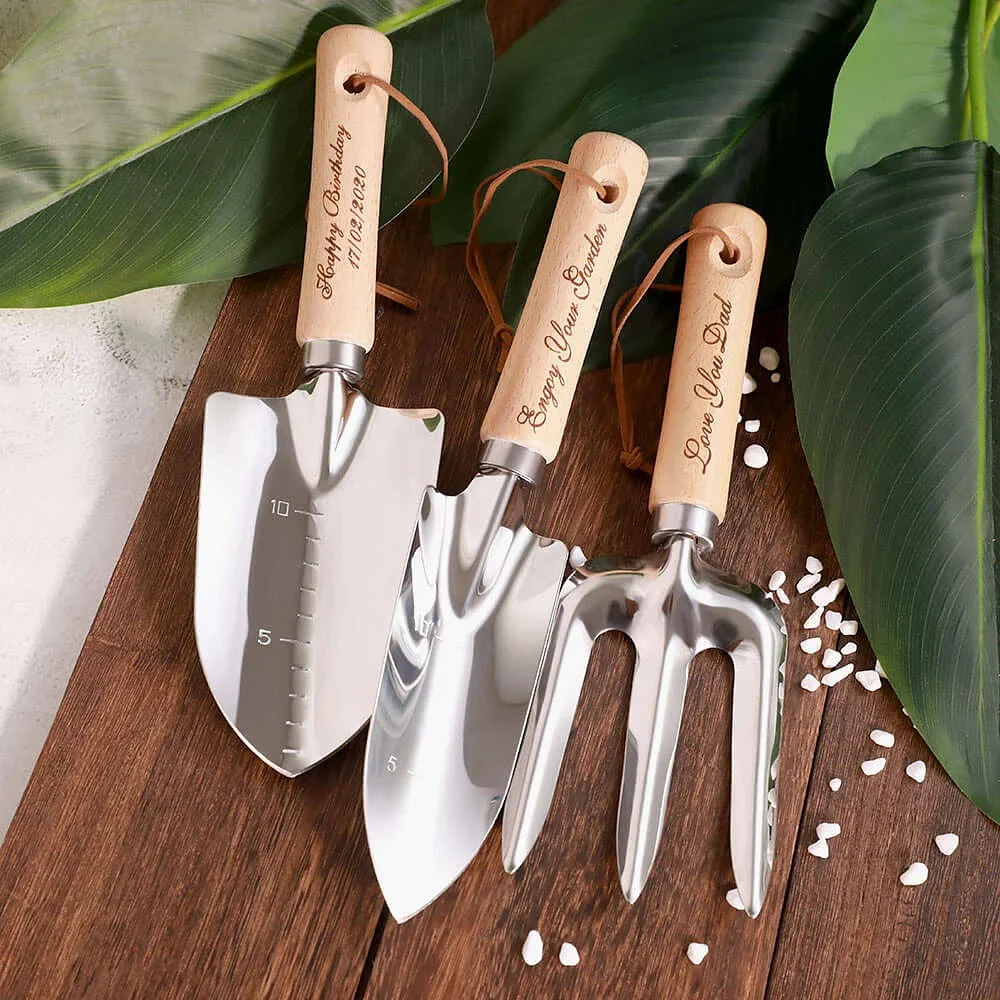 Gift For Father's Day-Personalized Gift Garden Small Shovel Tools Set - Image 3