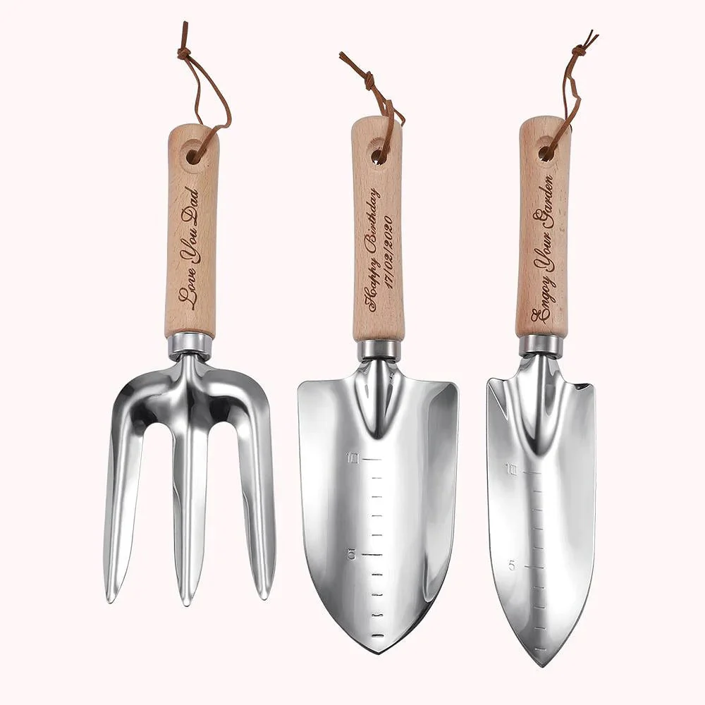 Gift For Father's Day-Personalized Gift Garden Small Shovel Tools Set - Image 4