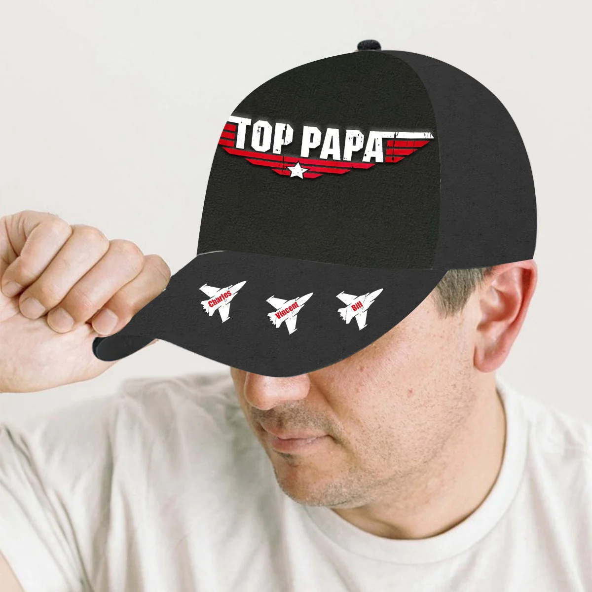 Personalized Gift Top Grandpa Cap - Image 2