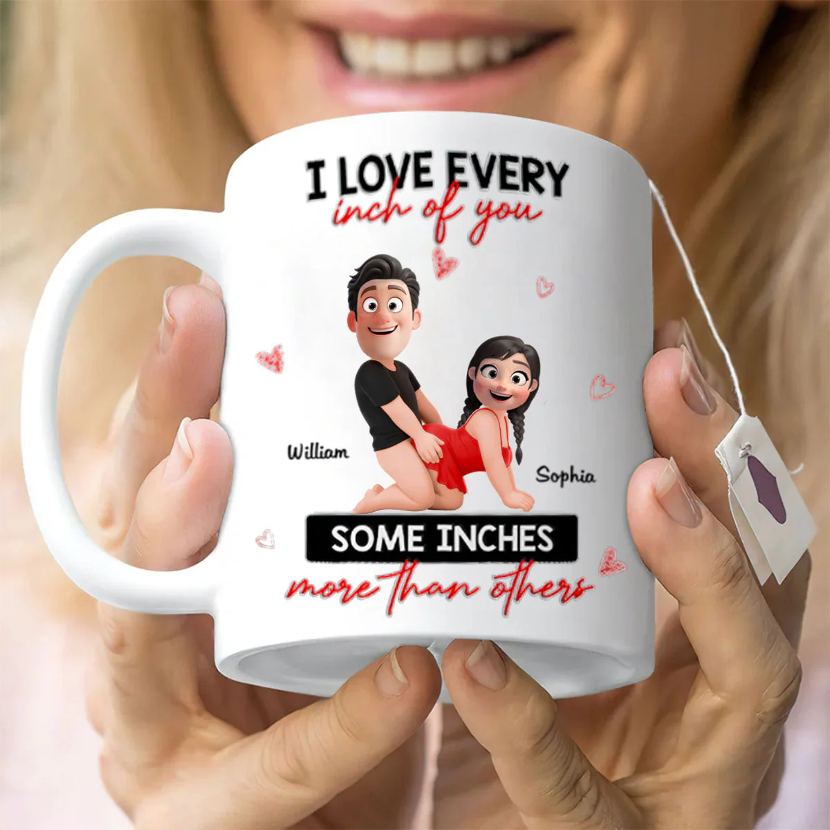 Personalized Gifts For Couple Mug Naughty Couple - Image 4