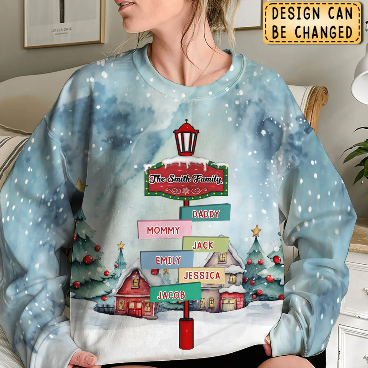 Personalized Gifts For Family Sweatshirt-Christmas for family - Image 3