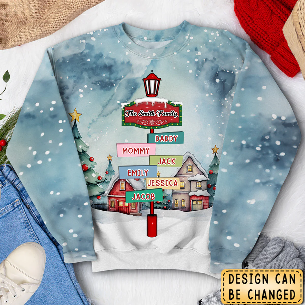 Personalized Gifts For Family Sweatshirt-Christmas for family - Image 6