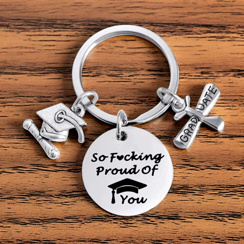 Personalized Graduate 2025 Diploma keychain Graduation Gift - Image 8