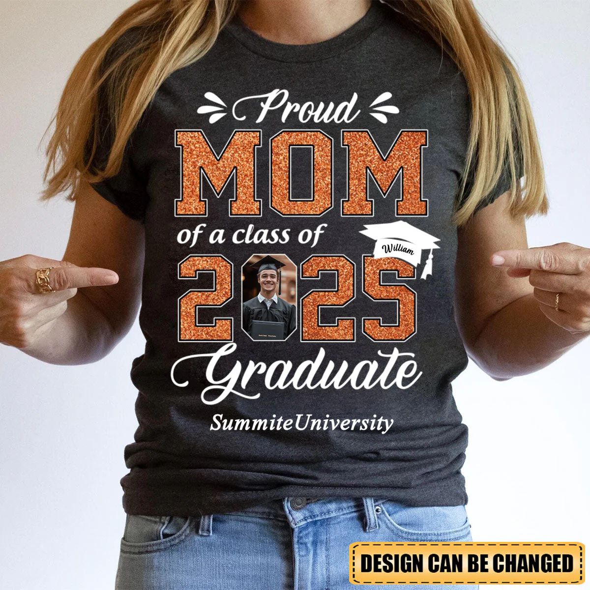 Personalized Graduation Shirts Class of 2025 Family Gifts For Family Member Graduation Shirt Proud Family - Image 4