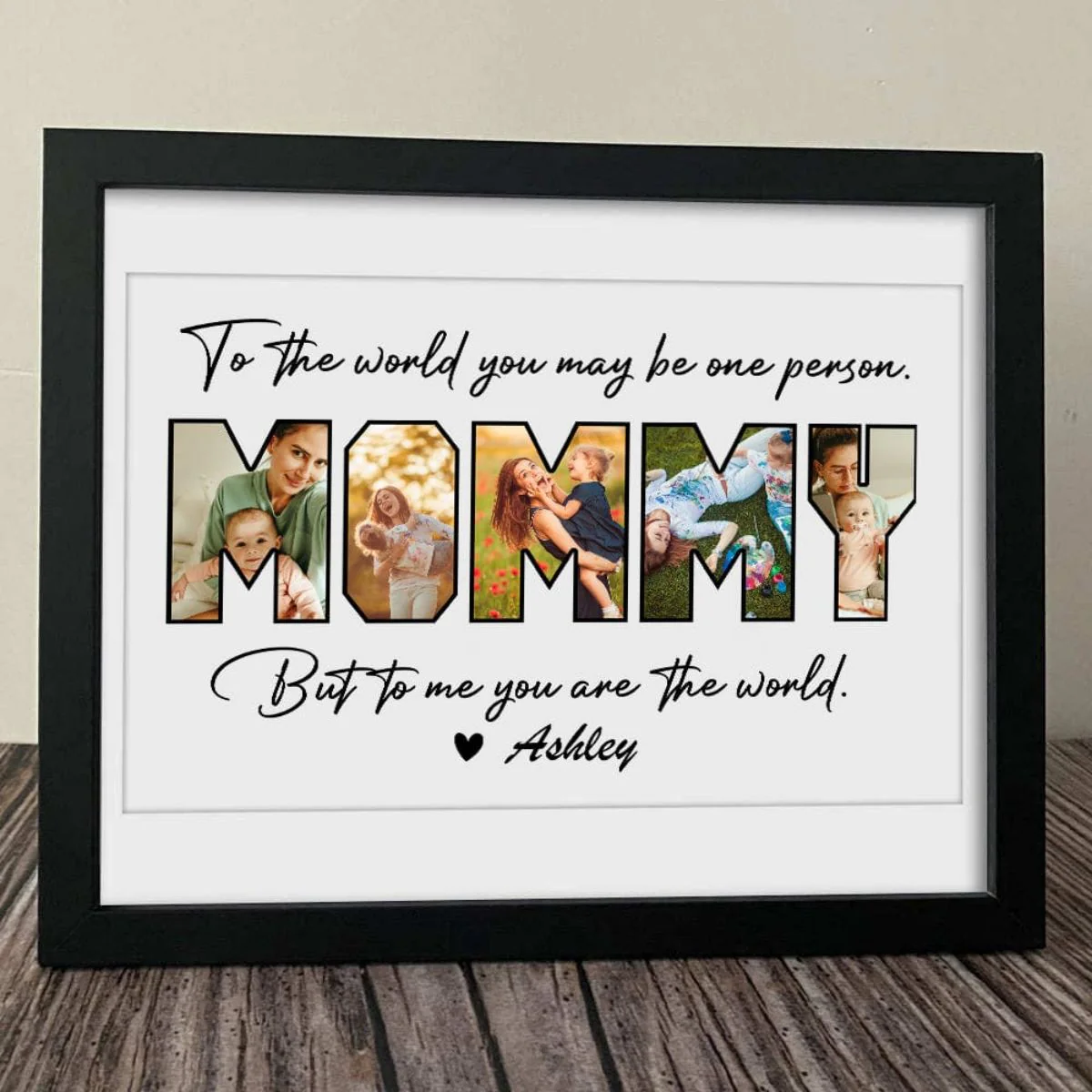 Personalized Happy Mother's Day To Mom Picture Frame - Image 2
