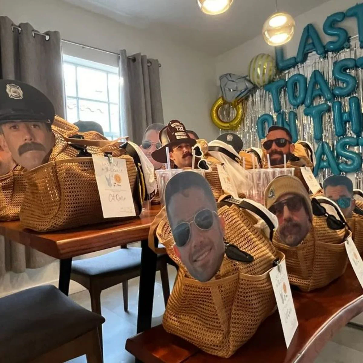 Personalized Heads Face Mask Party Decoration - Image 10