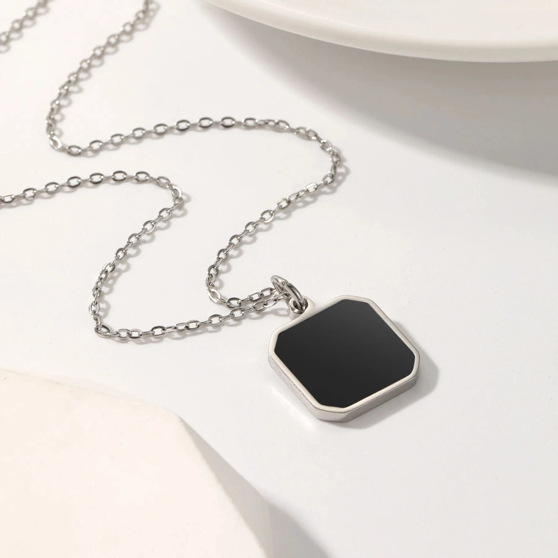 Personalized Heat-Activated Hidden Photo Necklace - Image 5
