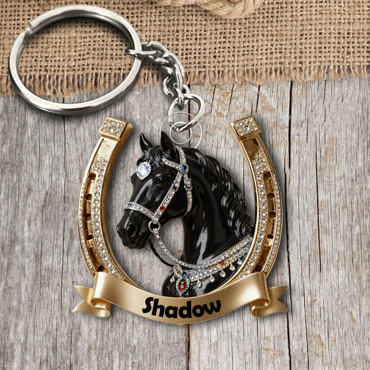 Personalized Horse Acrylic Keychain Gift For Horse Lover - Image 5