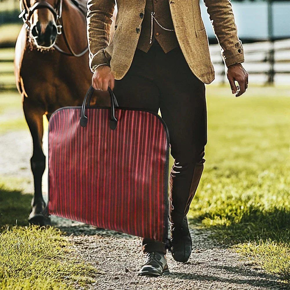Personalized Horse Pattern Design Waterproof Hanging Garment Bag Travel Accessory - Image 5