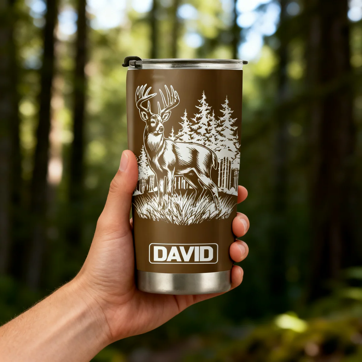 Personalized Hunting Tumbler Gifts for Hunter - Image 12