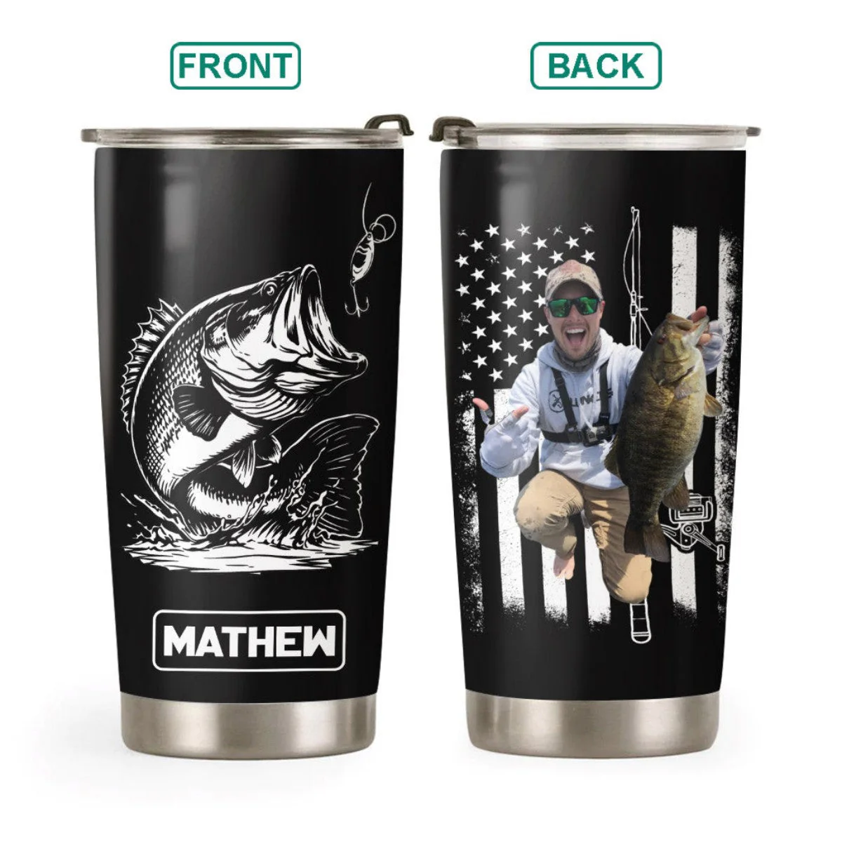 Personalized Hunting Tumbler Gifts for Hunter - Image 4