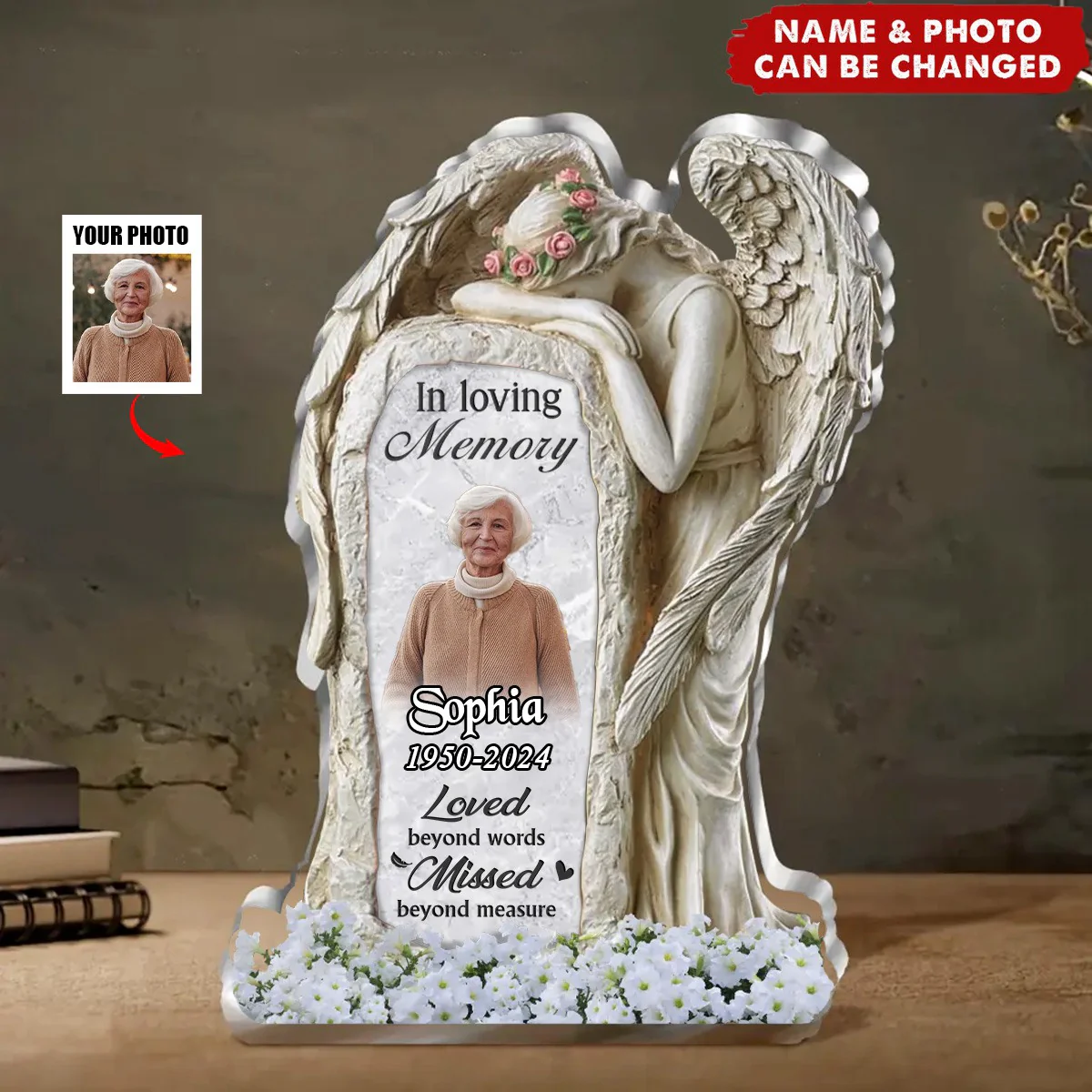 Personalized In Loving Memory Acrylic Plaque - Image 3
