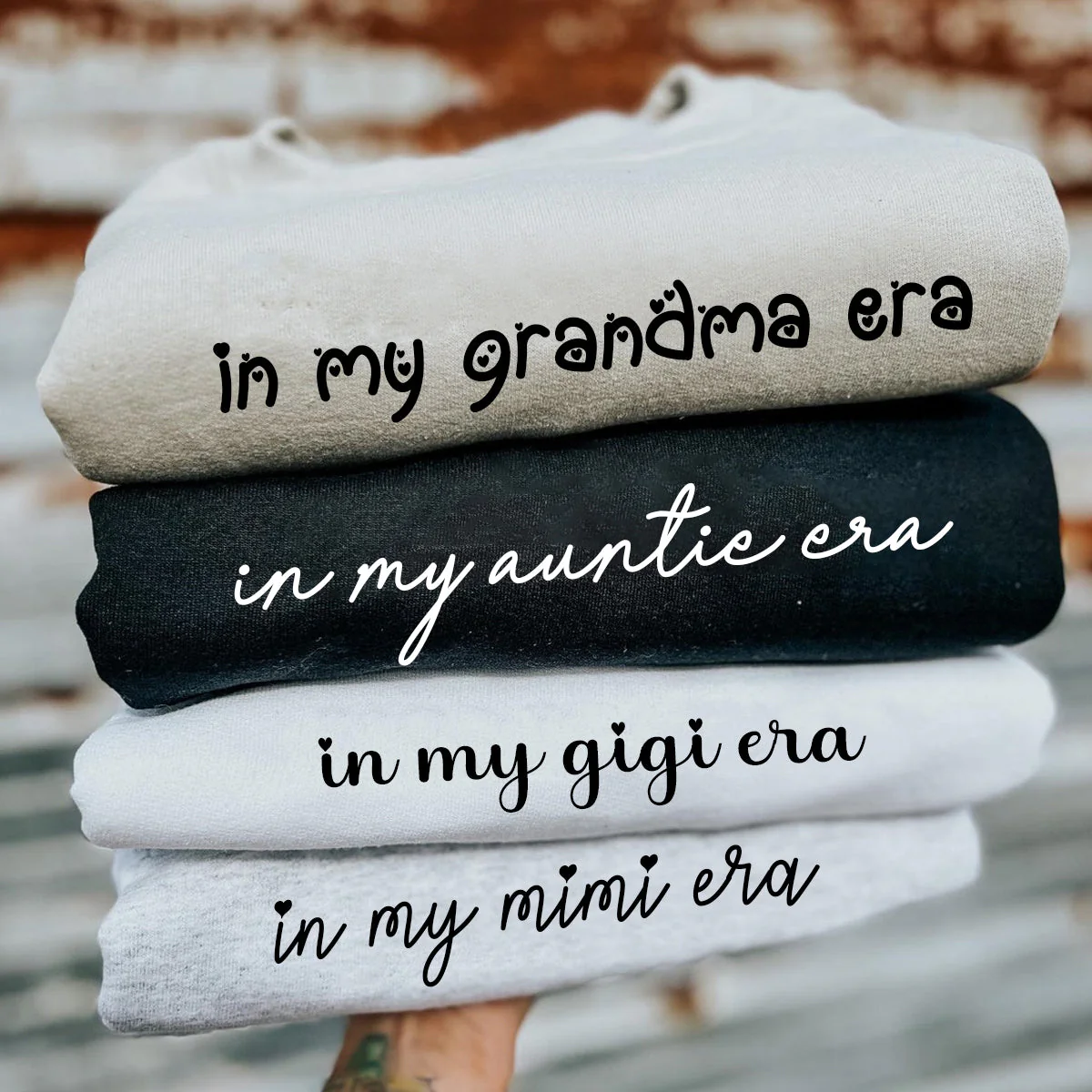 Personalized In My Auntie Era Grandma Era Sweatshirt - Image 5