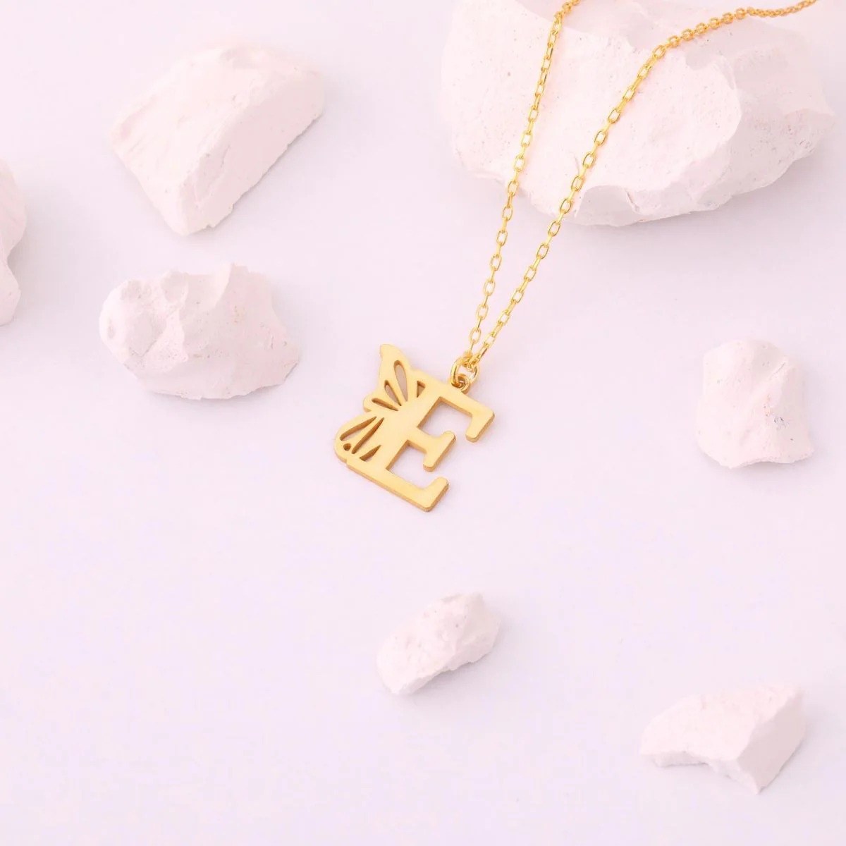 Personalized Initial Butterfly Necklace - Image 5