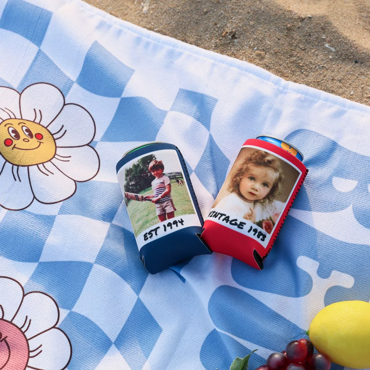 Personalized Insulated Photo Can Cooler Party Decorations - Image 5
