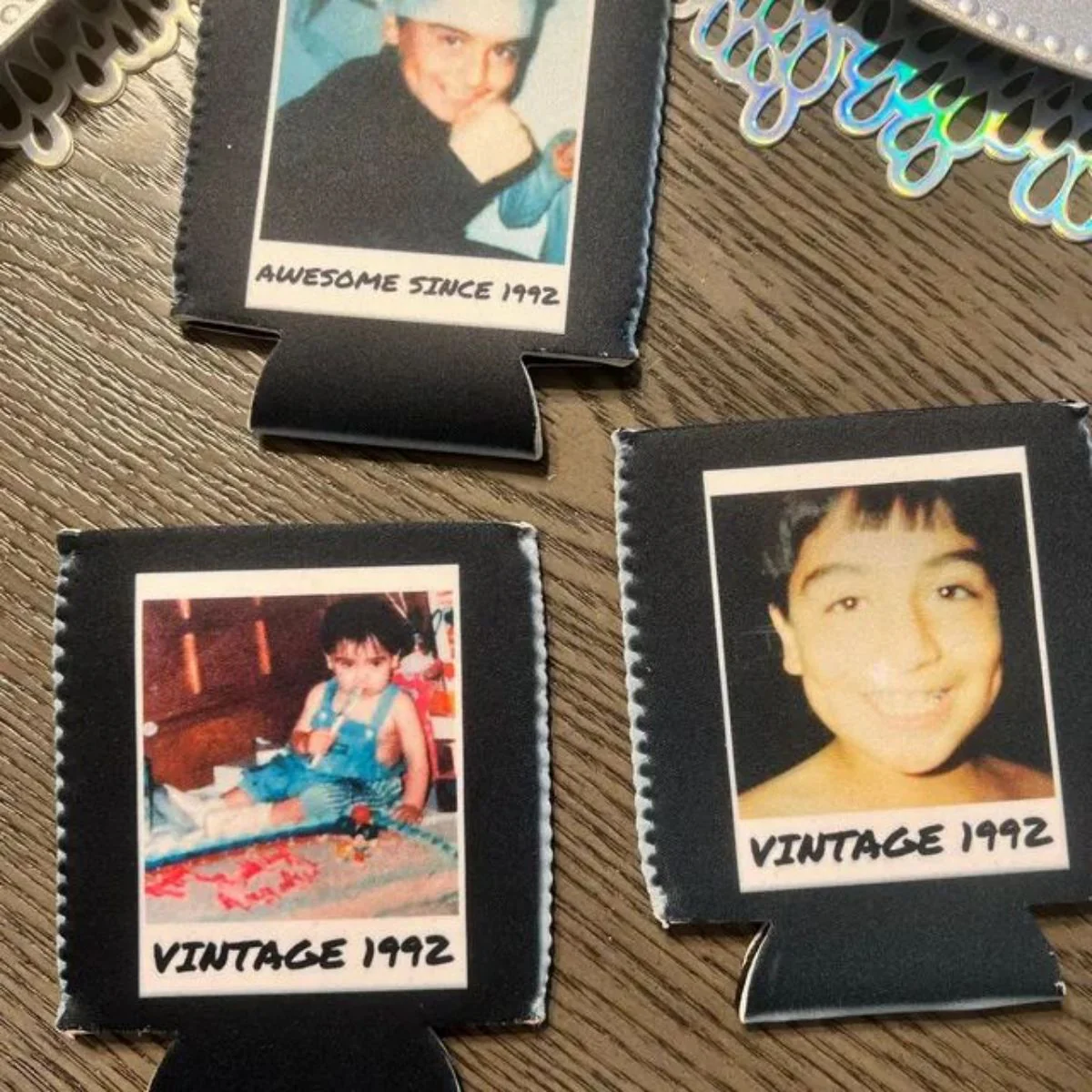 Personalized Insulated Photo Can Cooler Party Decorations - Image 7