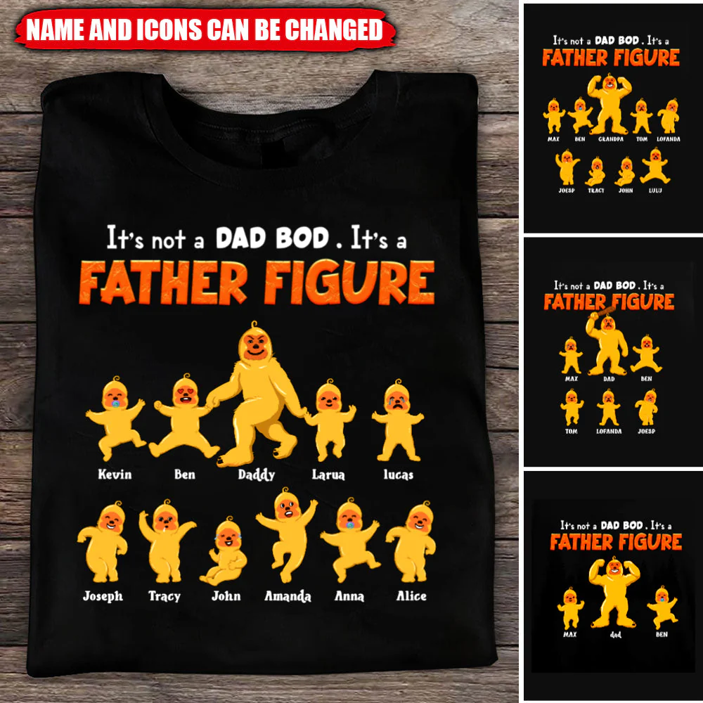 Personalized It's Not A Dad Bod T-Shirt