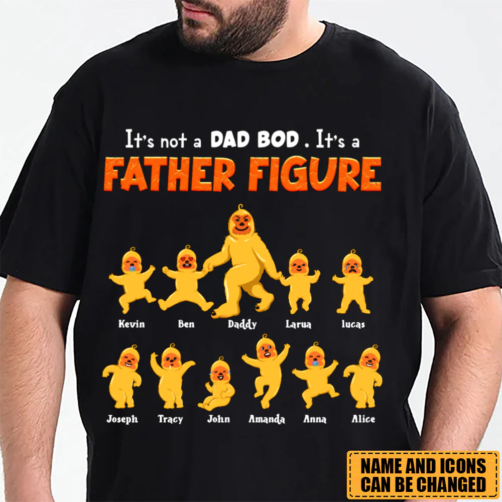 Personalized It's Not A Dad Bod T-Shirt - Image 2