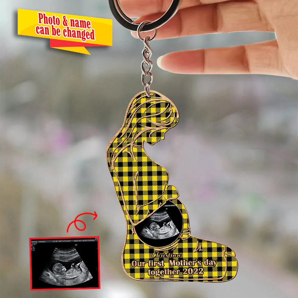 Personalized Keychain, Mother’s Day Gift Idea – Our first Mother’s Day - Image 4