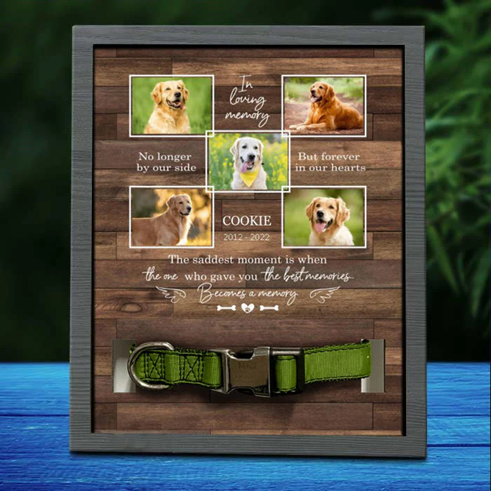 Personalized Memorial Pet Loss Frame - Memorial Gift For Dog/ Cat Lover - In Loving Memory - Image 6