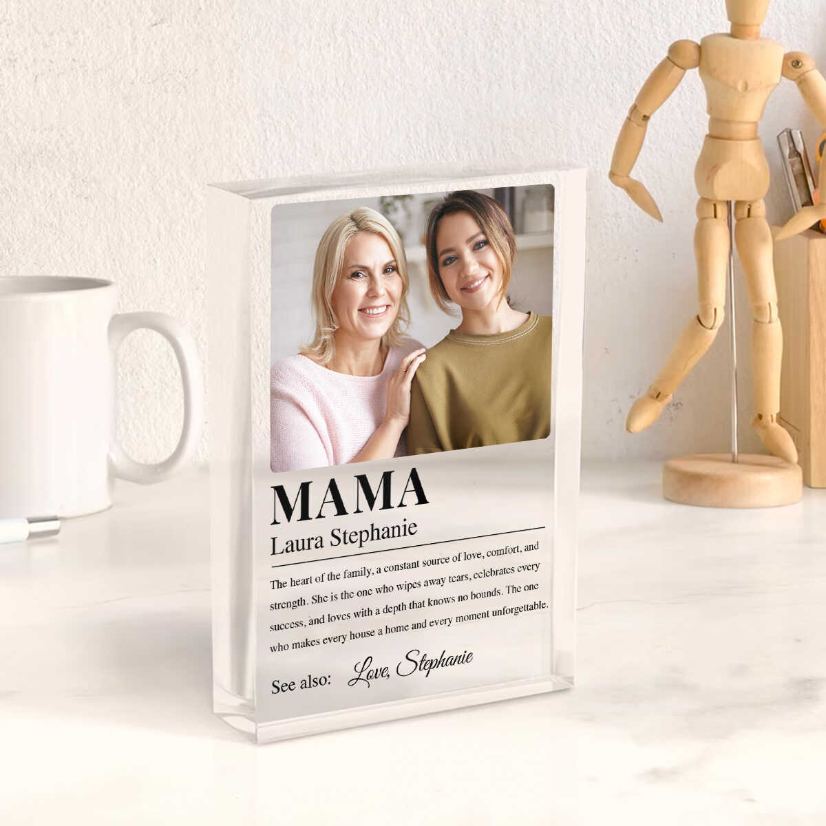 Personalized Mom Definition Acrylic Plaque Mother’s Day Gift For Mom - Image 5