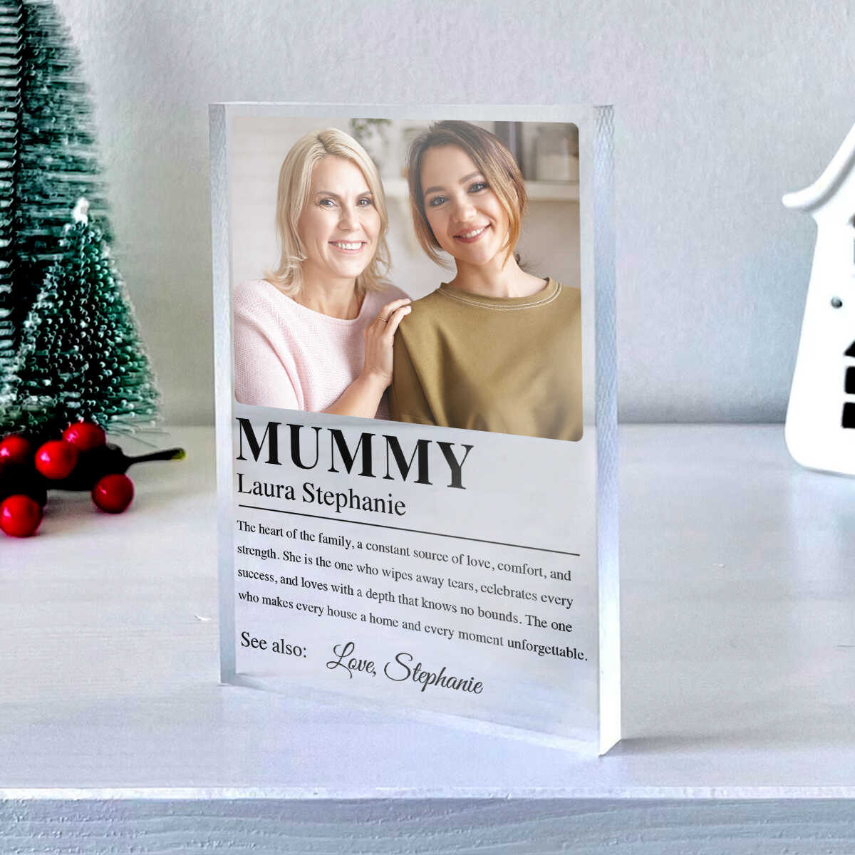 Personalized Mom Definition Acrylic Plaque Mother’s Day Gift For Mom - Image 6