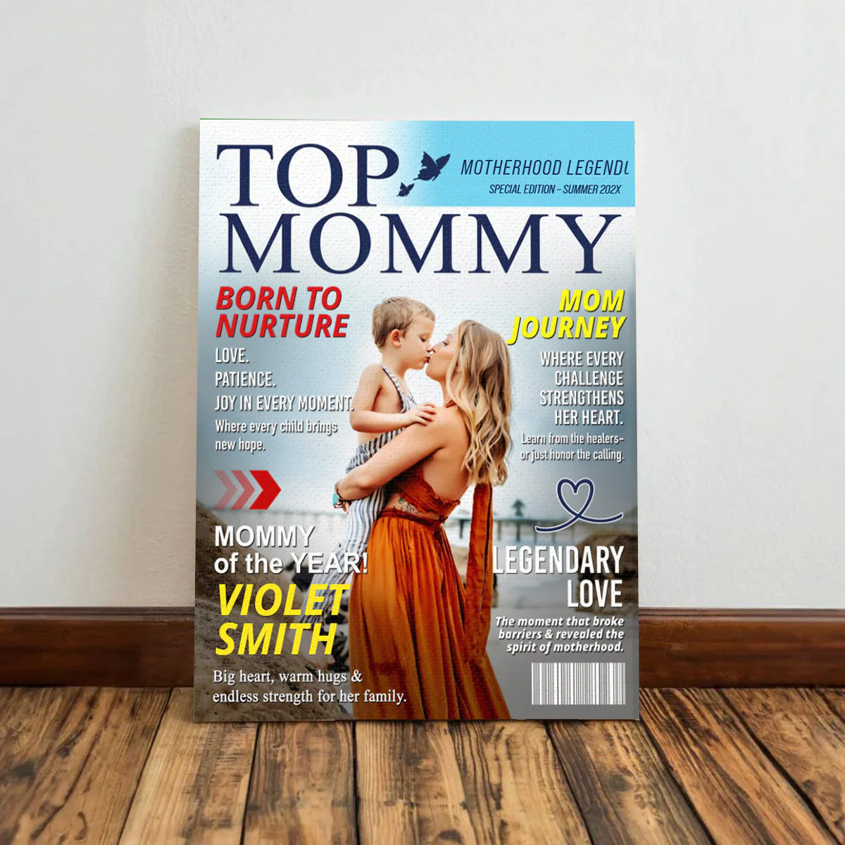 Personalized Mommy Magazine Cover â Custom Mom Gift, Motherâs Day Gift, Mom Birthday Gift Idea - Image 2