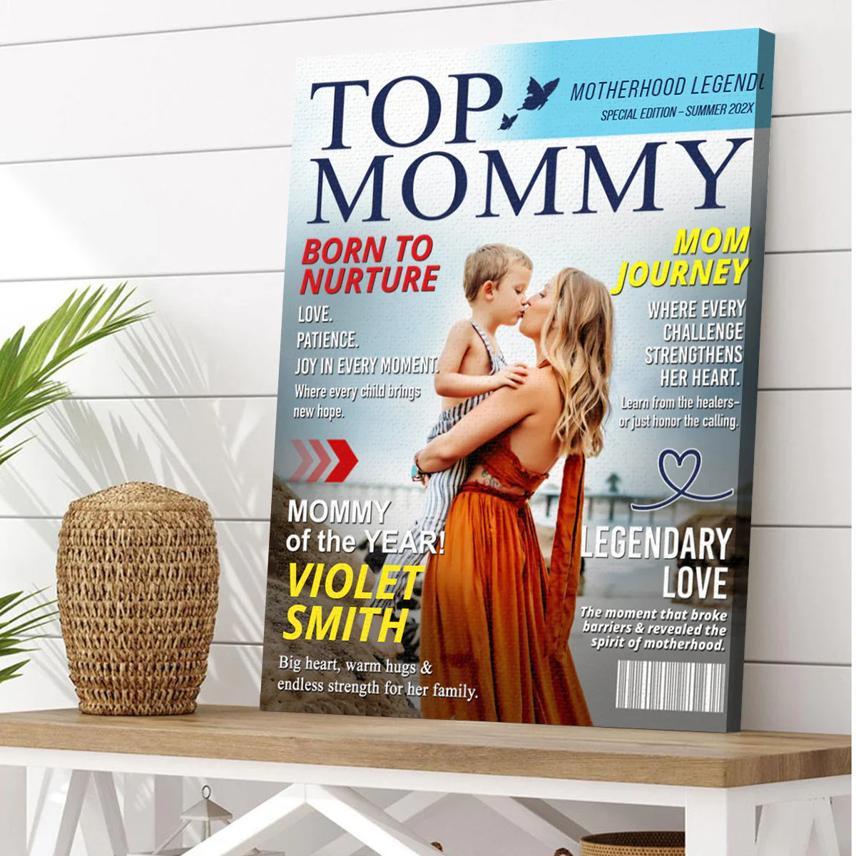 Personalized Mommy Magazine Cover â Custom Mom Gift, Motherâs Day Gift, Mom Birthday Gift Idea - Image 4