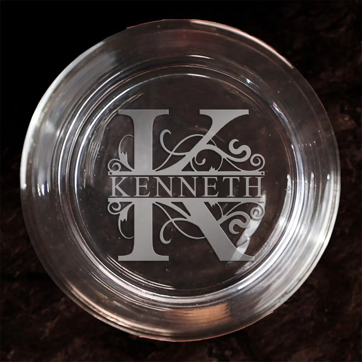 Personalized Monogram Letter Name Whiskey Glasses - Image 4