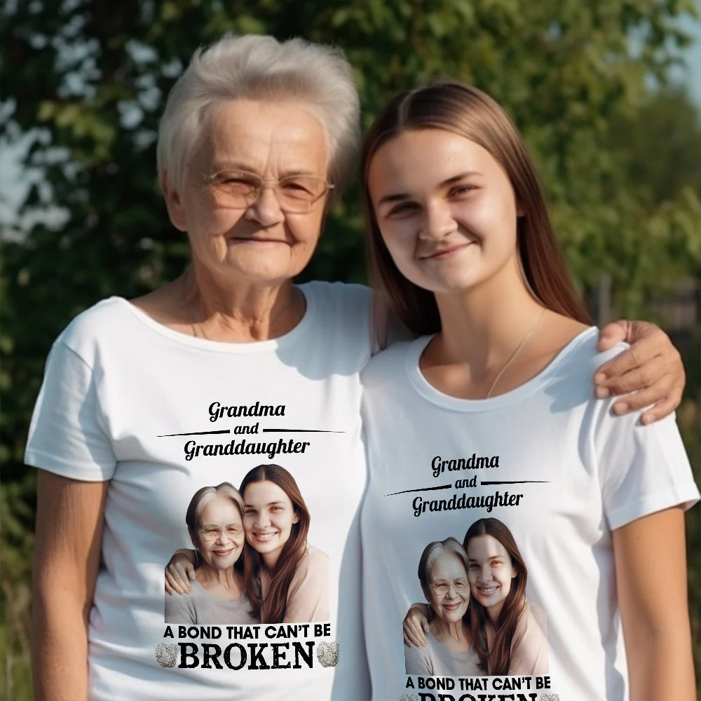 Personalized Mother & Daughter/Son A Bond That Can't Be Broken T-shirt - Image 3
