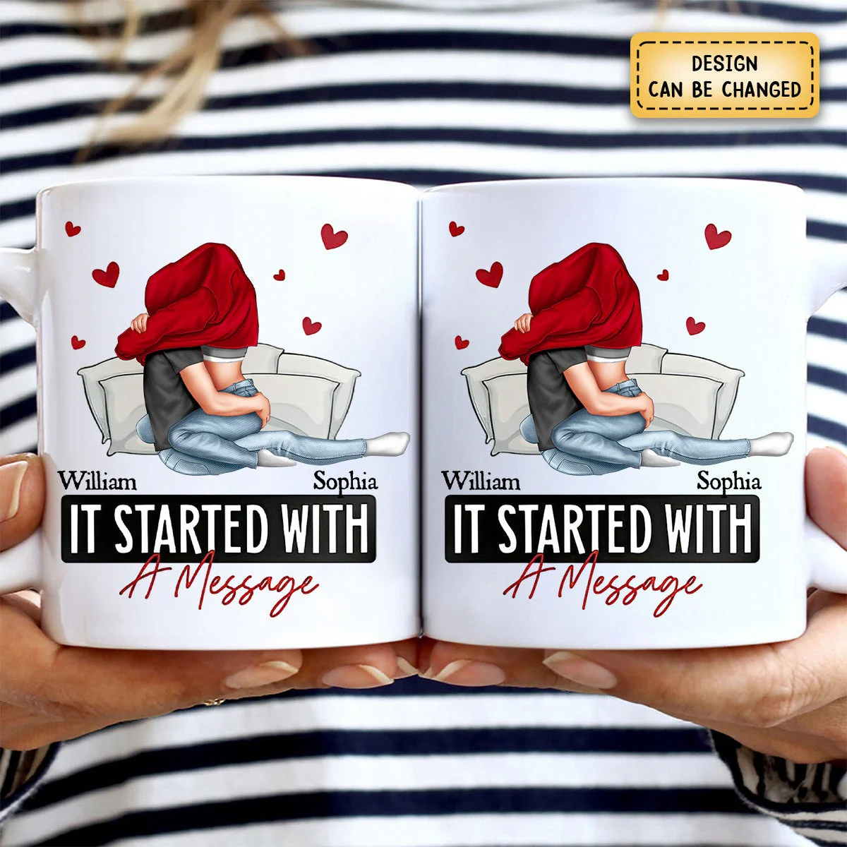 Personalized Mug -  Romantic Couples Anniversary Gifts For Her, Him - Image 6