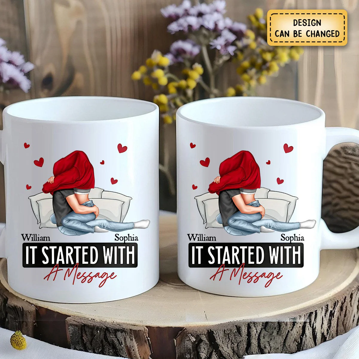 Personalized Mug -  Romantic Couples Anniversary Gifts For Her, Him - Image 7