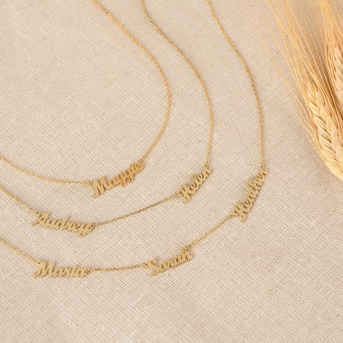 Personalized Multiple Name Necklace for Family Names - Image 5