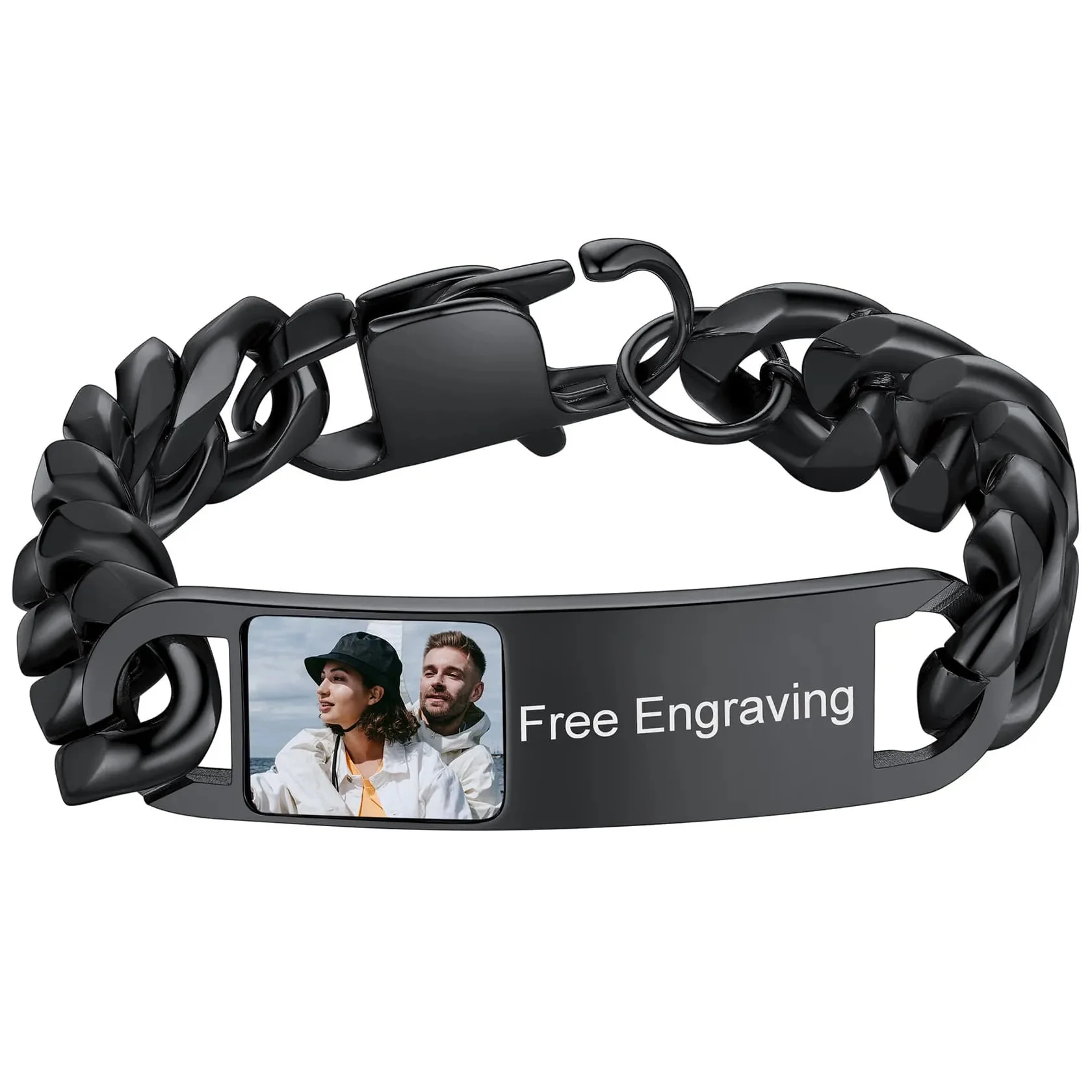 Personalized Name Picture Bracelets For Men - Image 13